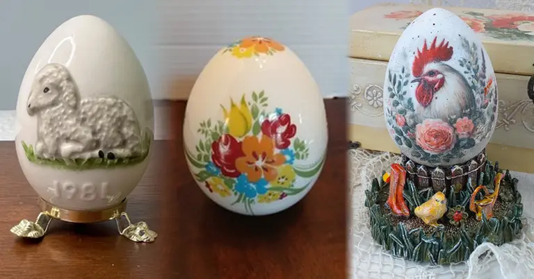 ডিমের ওপর কারুকাজ